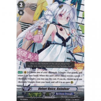 Cardfight!! Vanguard Promotional Card : PR/0216 Velvet Voice, Raindear