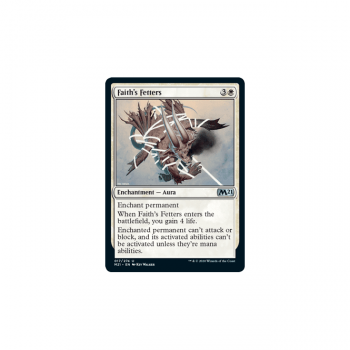 Faith's Fetters : MAGIC 2021 017/274 - Magic the Gathering Single Card