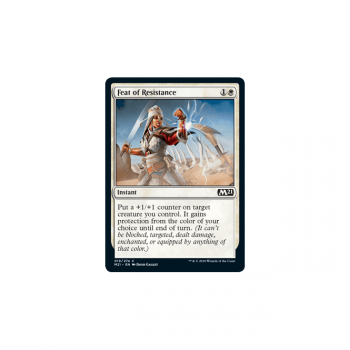 Feat of Resistance : MAGIC 2021 019/274 - Magic the Gathering Single Card