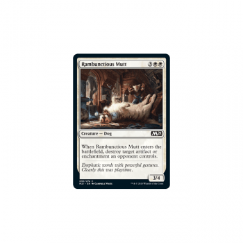 Rambunctious Mutt : MAGIC 2021 030/274 - Magic the Gathering Single Card