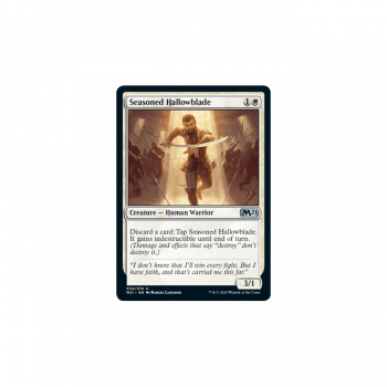 Seasoned Hallowblade : MAGIC 2021 034/274 - Magic the Gathering Single Card