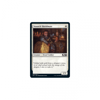 Staunch Shieldmate : MAGIC 2021 039/274 - Magic the Gathering Single Card