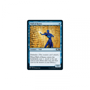 Wall of Runes : MAGIC 2021 085/274 - Magic the Gathering Single Card