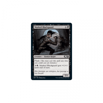 Masked Blackguard : MAGIC 2021 113/274 - Magic the Gathering Single Card