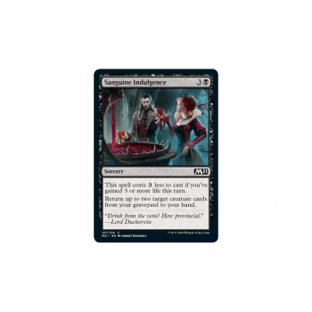 Sanguine Indulgence : MAGIC 2021 121/274 - Magic the Gathering Single Card