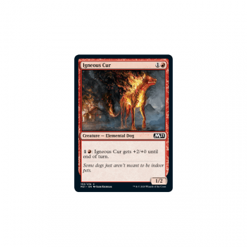 Igneous Cur : MAGIC 2021 153/274 - Magic the Gathering Single Card