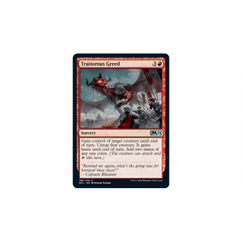Traitorous Greed : MAGIC 2021 166/274 - Magic the Gathering Single Card