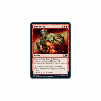 Turn to Slag : MAGIC 2021 168/274 - Magic the Gathering Single Card