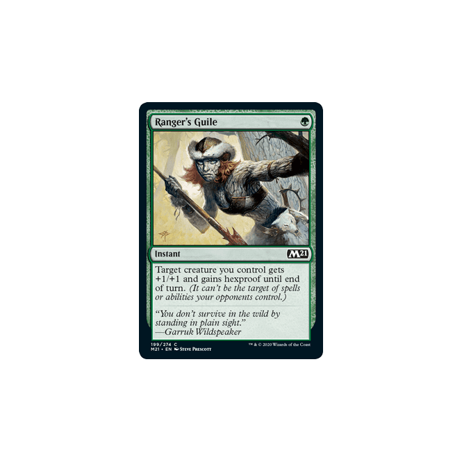 Ranger's Guile : MAGIC 2021 199/274 - Magic the Gathering Single Card Ranger's Guile : MAGIC 2021 199/274 - Magic the Gathering Single Card
