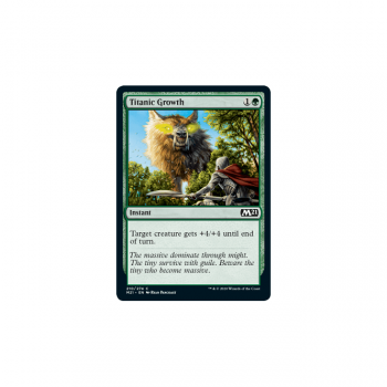 Titanic Growth : MAGIC 2021 210/274 - Magic the Gathering Single Card