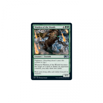 Warden of the Woods : MAGIC 2021 213/274 - Magic the Gathering Single Card