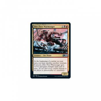 Dire Fleet Warmonger : MAGIC 2021 217/274 - Magic the Gathering Single Card