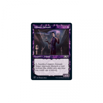 Liliana's Steward (Showcase Frame) : MAGIC 2021 300 - Magic the Gathering Single Card