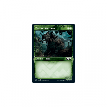 Garruk's Gorehorn (Showcase Frame) : MAGIC 2021 306 - Magic the Gathering Single Card