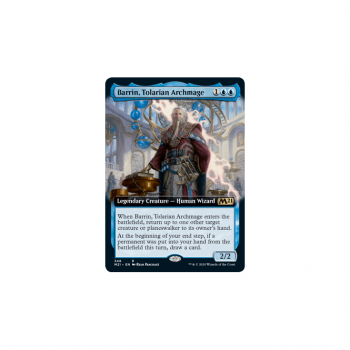 Barrin, Tolarian Archmage (BORDERLESS) : MAGIC 2021 348 - Magic the Gathering Single Card