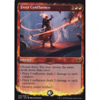 Fiery Confluence : SIGNATURE SPELLBOOK: CHANDRA 003/008 - Magic the Gathering Single Card