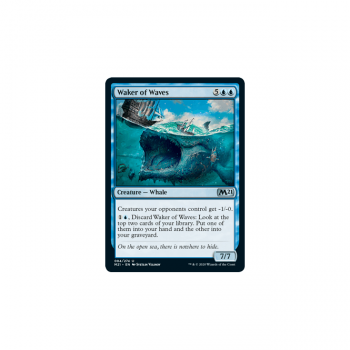 Waker of Waves : MAGIC 2021 084/274 - Magic the Gathering Single Card