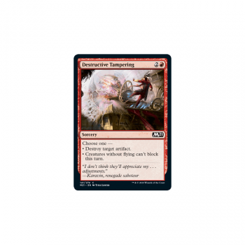 Destructive Tampering : MAGIC 2021 141/274 - Magic the Gathering Single Card