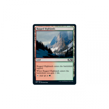 Rugged Highlands : MAGIC 2021 249/274 - Magic the Gathering Single Card