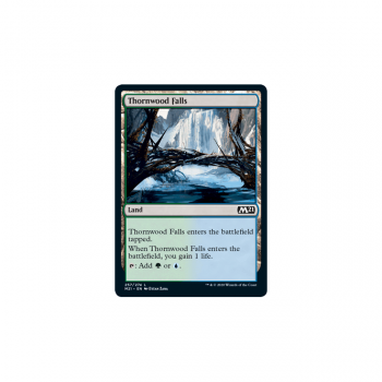Thornwood Falls (FOIL) : MAGIC 2021 257/274 - Magic the Gathering Single Card
