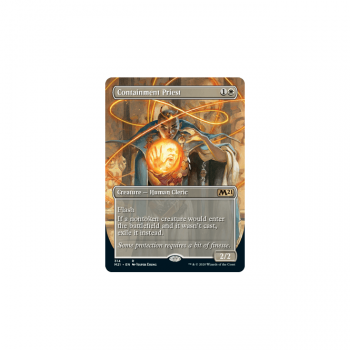 Containment Priest (BORDERLESS) : MAGIC 2021 314 - Magic the Gathering Single Card