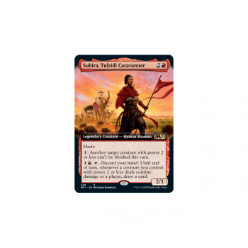 Subira, Tulzidi Caravanner (BORDERLESS) : MAGIC 2021 368 - Magic the Gathering Single Card