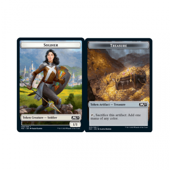 Soldier // Treasure (TOKEN) : MAGIC 2021 TOKEN (FOIL) 16 - Magic the Gathering Single Card