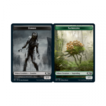 Zombie // Saproling (TOKEN) : MAGIC 2021 TOKEN (FOIL) 21 - Magic the Gathering Single Card