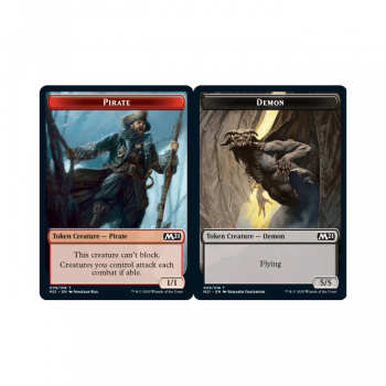 Pirate // Demon (TOKEN) : MAGIC 2021 TOKEN (FOIL) 30 - Magic the Gathering Single Card