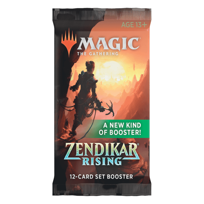 Magic the Gathering Zendikar Rising SET Booster Pack (14 cards)