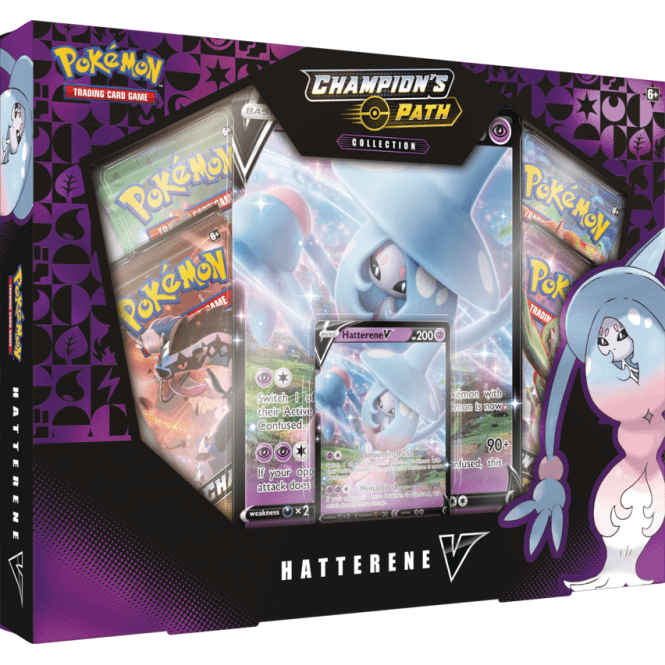Pokemon Sword And Shield Champion S Path Hatterene V Collection Box Pokemon Sword And Shield Champion S Path Hatterene V Collection Box