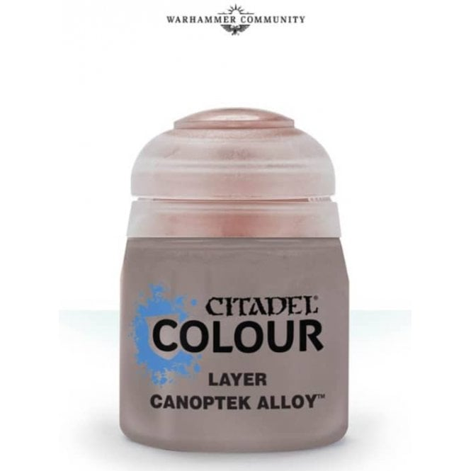 Games Workshop Canoptek Alloy Layer Paint - Citadel Paint For Warhammer 40K Models (2020)