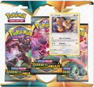 Pokemon 3 Pack Blister : Eevee - Sword and Shield Darkness Ablaze