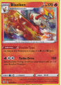 Blaziken (REVERSE HOLO) : SWORD AND SHIELD - DARKNESS ABLAZE 024/189 - Pokemon Single Card - Image 2