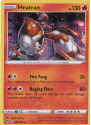Heatran (REVERSE HOLO) : SWORD AND SHIELD - DARKNESS ABLAZE 025/189 - Pokemon Single Card