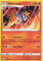 Volcarona (REVERSE HOLO) : SWORD AND SHIELD - DARKNESS ABLAZE 030/189 - Pokemon Single Card - Image 2