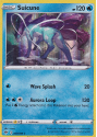 Suicune (REVERSE HOLO) : SWORD AND SHIELD - DARKNESS ABLAZE 037/189 - Pokemon Single Card - Image 2