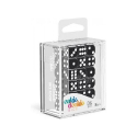 Oakie Doakie Dice Set D6 (12 mm) Solid - Black (36)