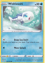Wishiwashi (REVERSE HOLO) : SWORD AND SHIELD - DARKNESS ABLAZE 050/189 - Pokemon Single Card