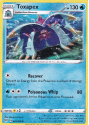 Toxapex (REVERSE HOLO) : SWORD AND SHIELD - DARKNESS ABLAZE 052/189 - Pokemon Single Card - Image 2
