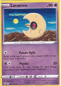 Lunatone (REVERSE HOLO) : SWORD AND SHIELD - DARKNESS ABLAZE 072/189 - Pokemon Single Card - Image 2