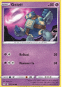 Golett (REVERSE HOLO) : SWORD AND SHIELD - DARKNESS ABLAZE 076/189 - Pokemon Single Card - Image 2