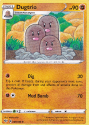 Dugtrio (REVERSE HOLO) : SWORD AND SHIELD - DARKNESS ABLAZE 085/189 - Pokemon Single Card