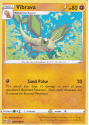 Vibrava (REVERSE HOLO) : SWORD AND SHIELD - DARKNESS ABLAZE 090/189 - Pokemon Single Card