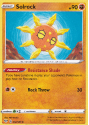 Solrock (REVERSE HOLO) : SWORD AND SHIELD - DARKNESS ABLAZE 092/189 - Pokemon Single Card