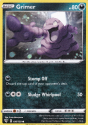 Grimer (REVERSE HOLO) : SWORD AND SHIELD - DARKNESS ABLAZE 100/189 - Pokemon Single Card