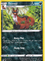 Thievul (REVERSE HOLO) : SWORD AND SHIELD - DARKNESS ABLAZE 113/189 - Pokemon Single Card