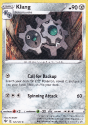 Klang (REVERSE HOLO) : SWORD AND SHIELD - DARKNESS ABLAZE 126/189 - Pokemon Single Card