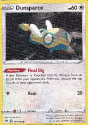 Dunsparce (REVERSE HOLO) : SWORD AND SHIELD - DARKNESS ABLAZE 137/189 - Pokemon Single Card - Image 2