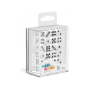 Oakie Doakie Dice Set D6 (12 mm) Solid - White (36)